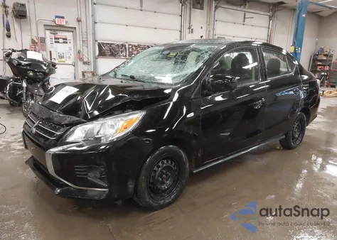 2024 Mitsubishi Mirage G4 Es z USA, uszkodzony, nr VIN ML32FUFJ3RHF05761